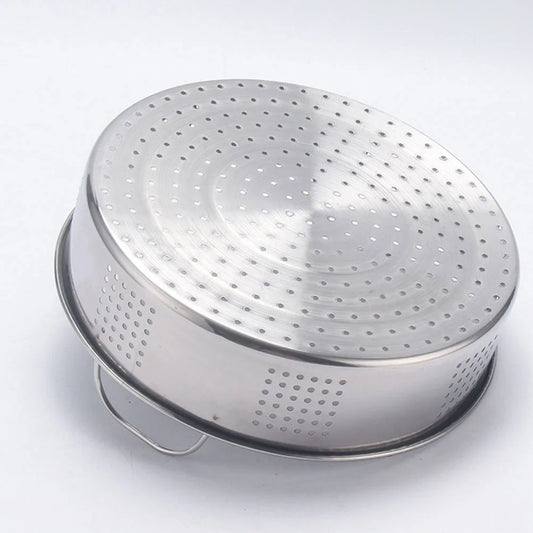 2 Pcs Pressure Cooker Steamer Steaming Basket Plate Rice -in for Pot Silver Rack Cookware