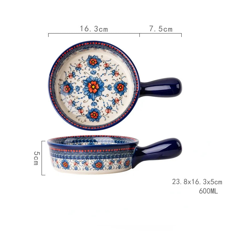 Creativity Cooking Accessories Instant Noodle Bowl Bread Pan for Baking Accessories and Tools Bakeware Ceramic Pans Oven Tray