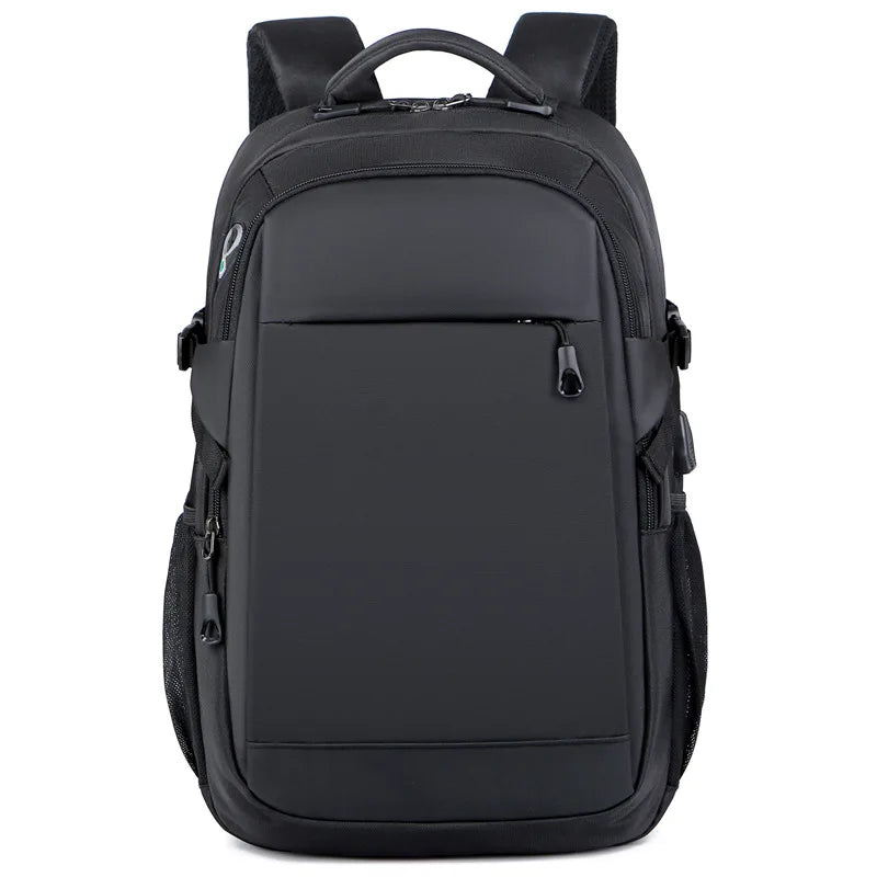 Fashionable Nylon Backpack with USB Charging Port and Earphone Hole Waterproof Men's Bag multifunctional Travel laptop Backpacks