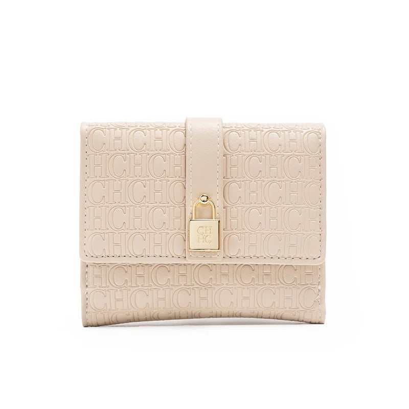 CH Premium Feeling Wallet High Quality Standard Wallet Ladies Temperament Style Fashion Versatile Letter Print Design Walle