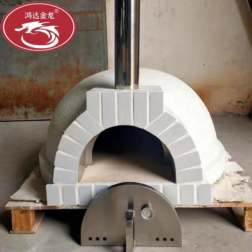 Outdoor Brick Built-in Ovens Wood Oven Pizza Woodfire Pizza Oven For Sale
