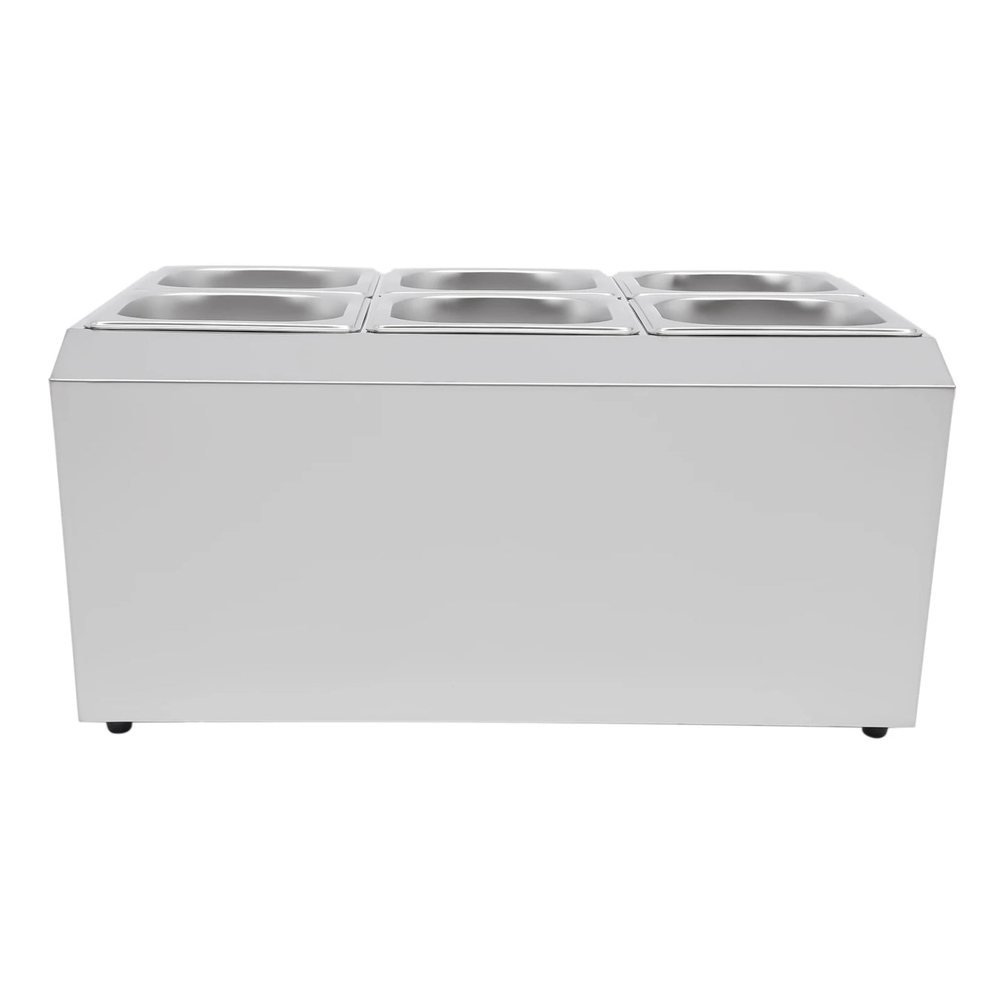 Spice Rack Shelf Stainless Steel 6 Pan Organizer Stand Store Seasoning Jam Sauce