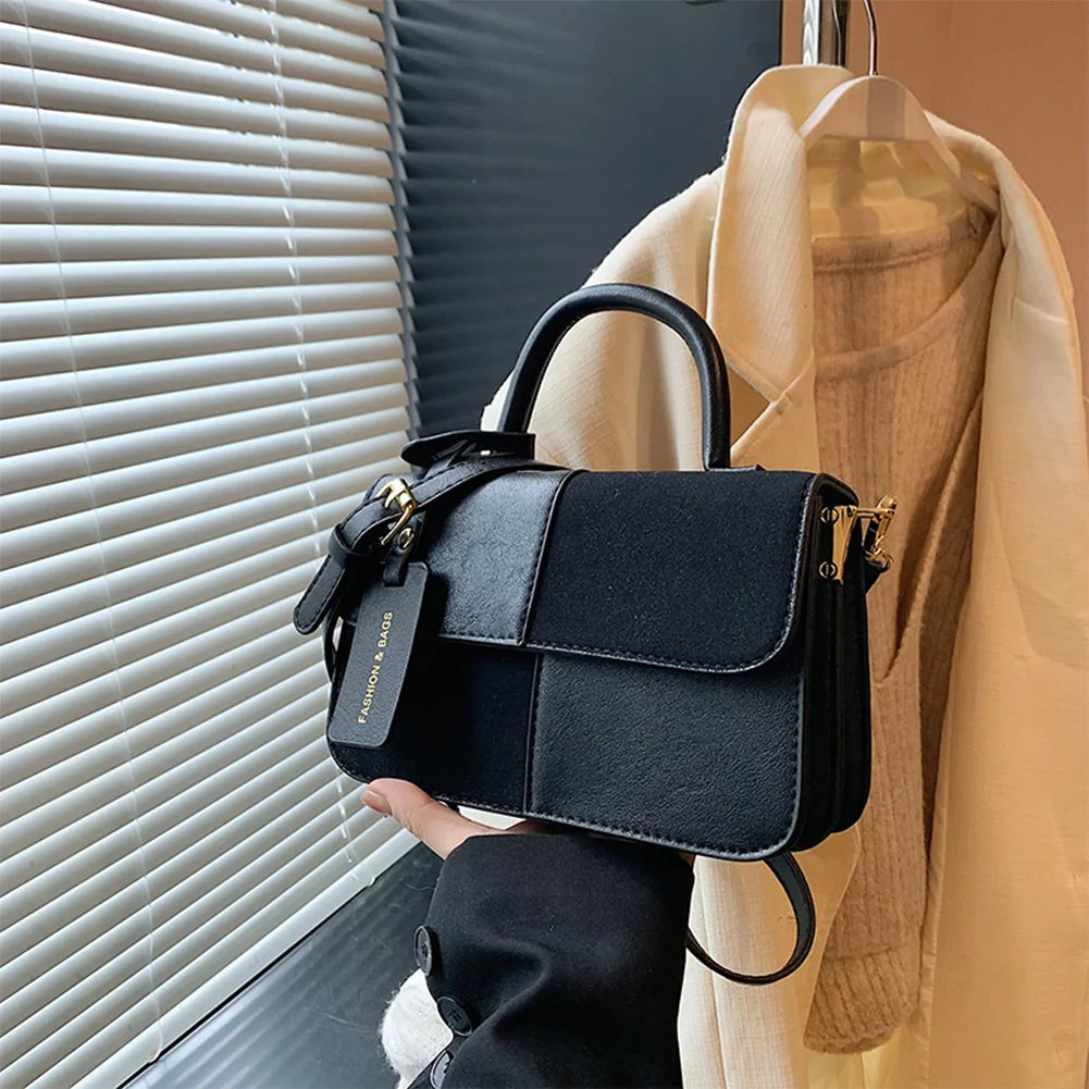 Shoulder Bag for Women Adjustable Strap Top Handle Purse PU Leather Trendy Handbag Satchel Purse Work Travel Bag