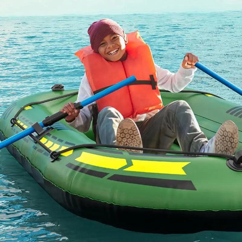 Inflatable Fishing Kayak Inflatable Boat Canoe Inflatable Rafting & Fishing Boats Portable Fishing Boat Raft With Paddles