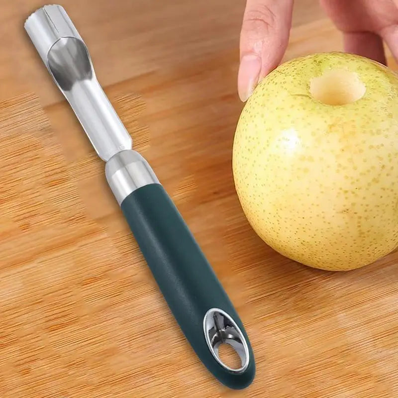 Pear Corer for Apple Core Remover Fruit Slicers Cutter Black Stainless Steel Kitchen Tool Home Gadgets Kichen Accessories