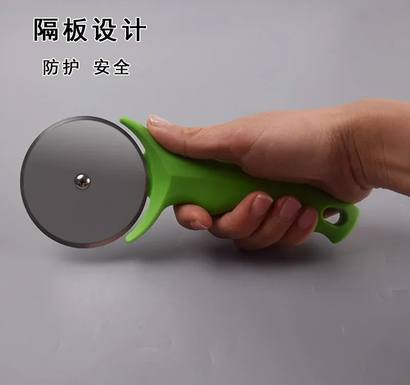 Multi-purpose Pizza Cake Stainless Steel Cutter Pastry Roller Cutter Pizza Knife Cookie Roller Wheel Scissor Kitchen Accessories