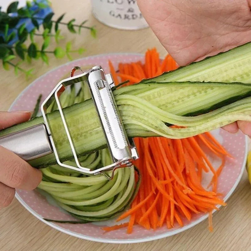 Stainless Steel Potato Cucumber Carrot Grater Julienne Peeler Vegetables Fruit Peelers Vegetable Slicer Kichen Accessories