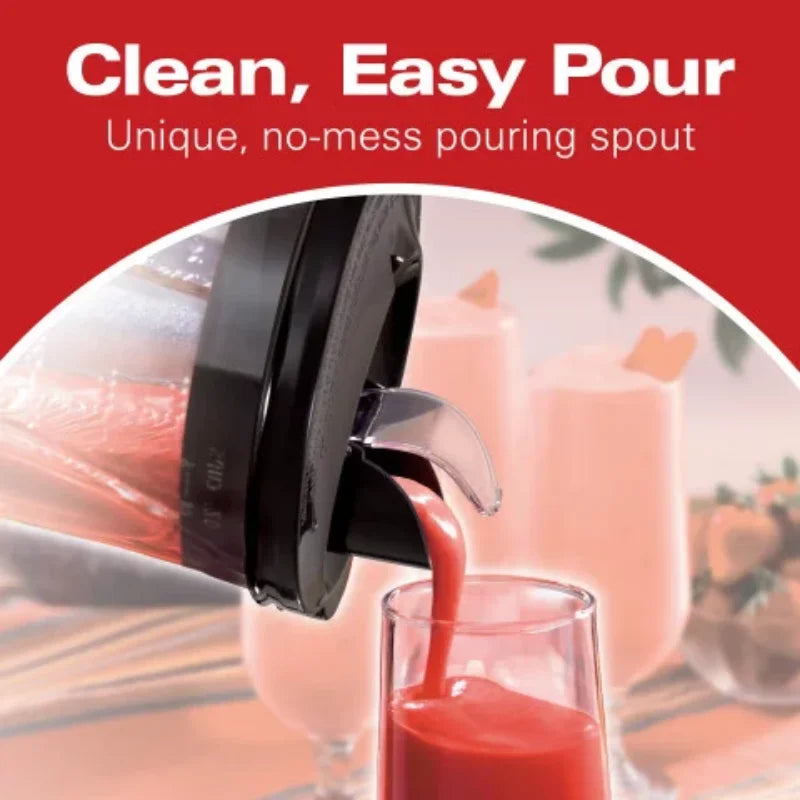 Hamilton Beach Power Elite Multi-Function Blender, 40 fl oz., 700 Watts, Black, New, 58148