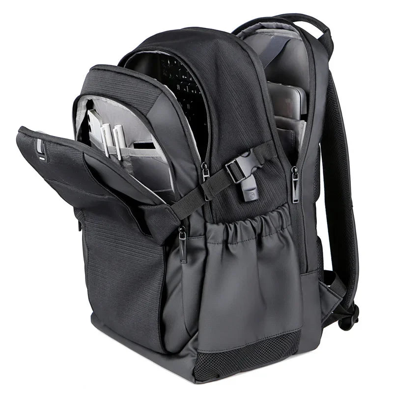 School Student Backpack Mens Large Capacity Business Travel Bags Waterproof Multifunctional USB Charging Laptop Backpacks