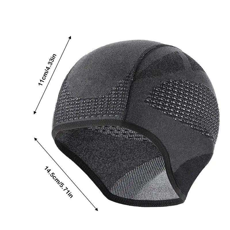 Mens Skull Caps Breathable Cycling Skull Caps Motorcycle Skull Caps Mens Running Beanie Comfortable Workout Beanie For Women Men