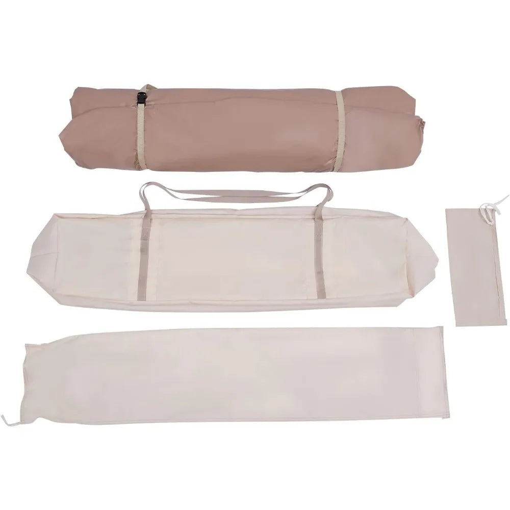 Cotton Canvas 4 Season Waterproof Polyester Cotton Bell Tent Luxury Camping Breathable and Windproof for Family Camping Hiking