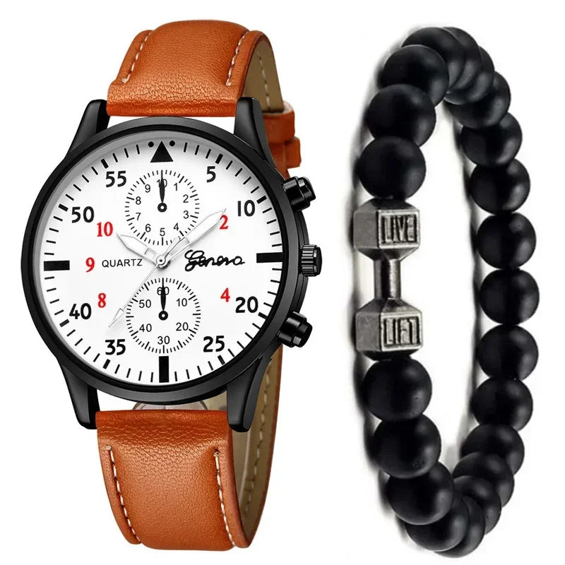 VIP 4/2/1pcs Watches Set for Men Reloj Hombre Men Quartz Wristwatches Montre Homme Business Luxury Casual Clock Watch（no Box）