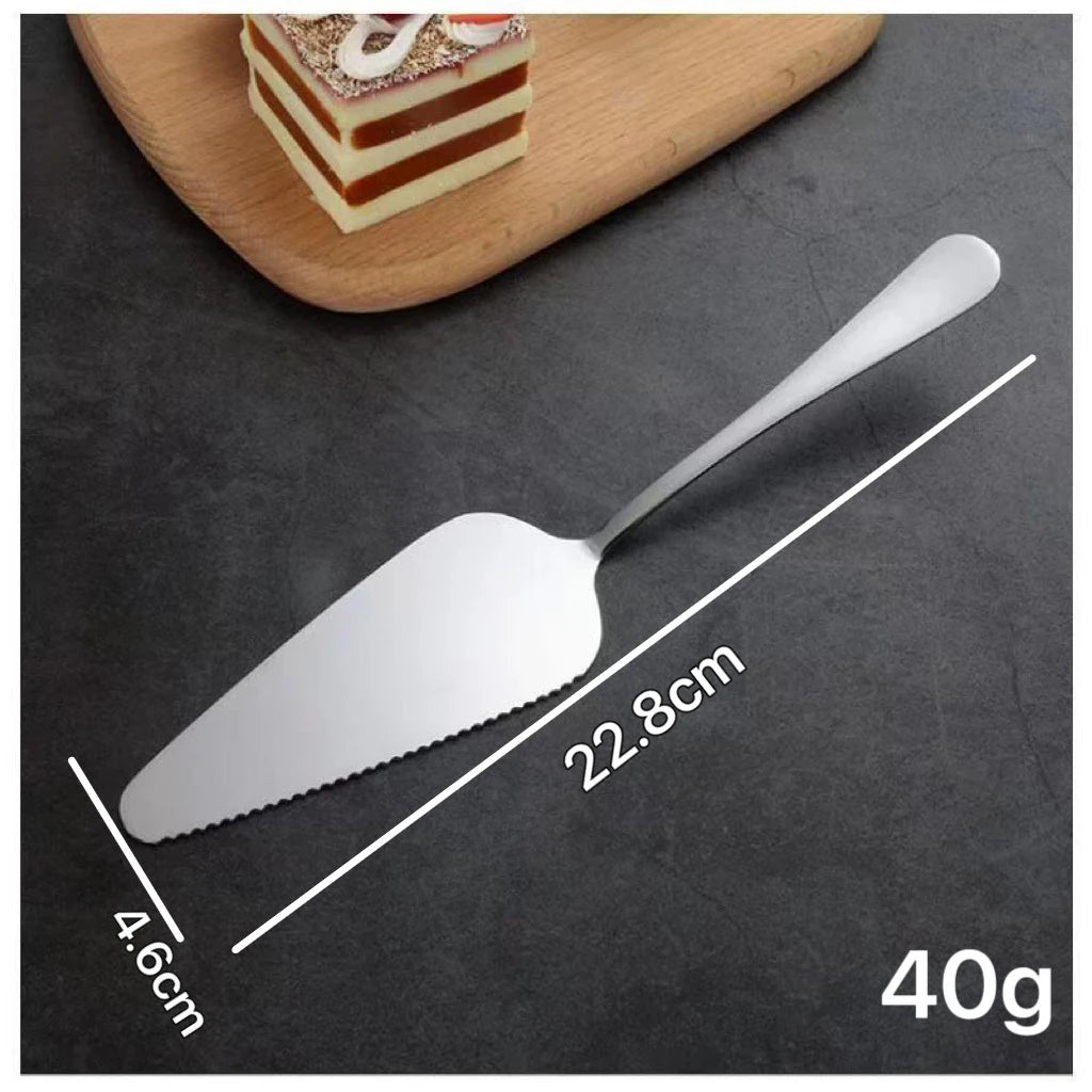 Stainless Steel Triangle Pizza Cutter, Cheese Cutter, Household Kitchen Baking Tools, Butter Knife