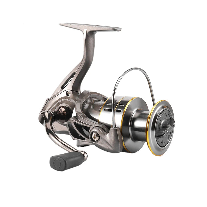 Soft glue Metal Bearing Spinning Fishing Reel 1000 2000 3000 4000 5000 6000 7000 18KG Powerful Reel Saltwater Fresh Water Drag