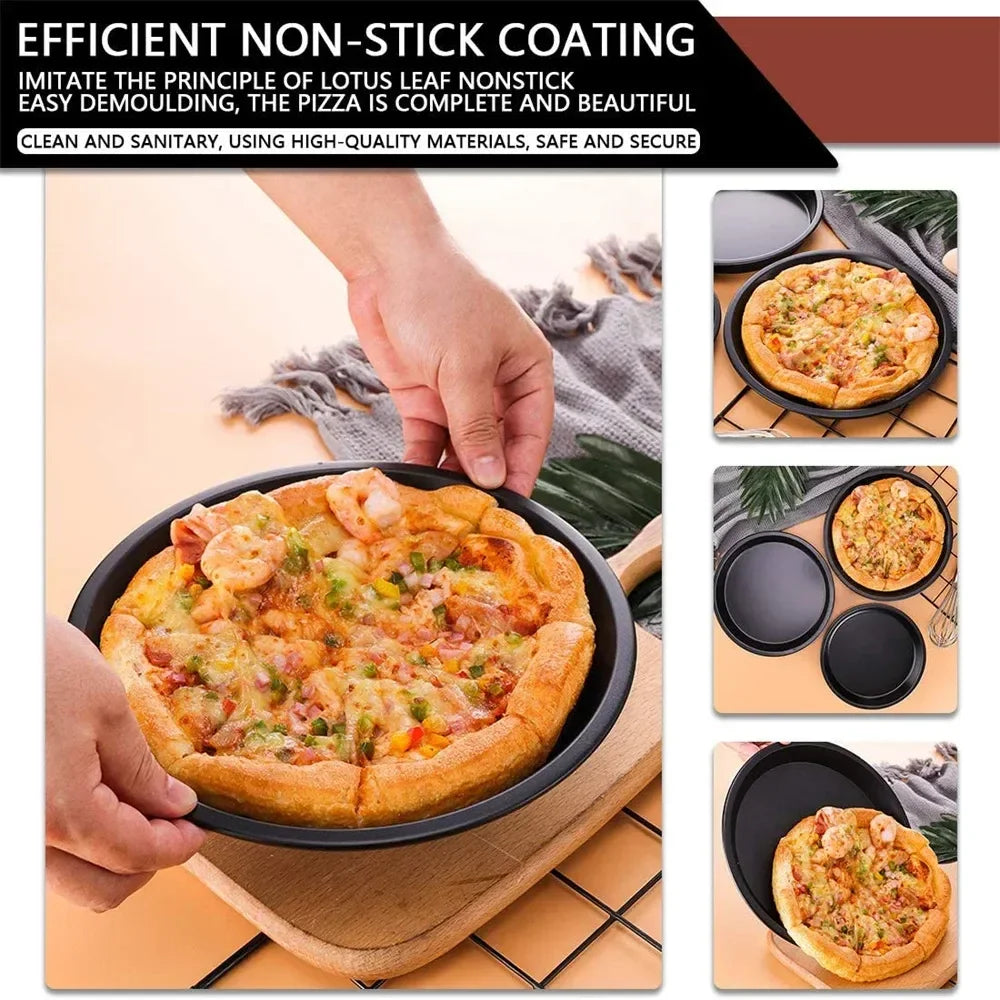 Upgrade Your Baking Game with this Reliable, Stylish, and Durable Nonstick Carbon Steel Cake Pan - Essential Bakeware for Profes