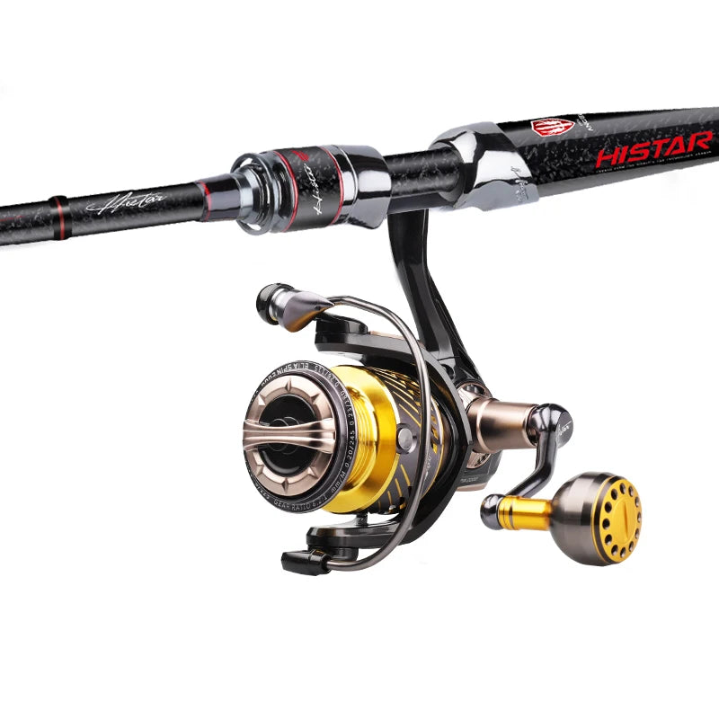 Histar C632L C652ML S652ML Archangel Rod Combo Ultra Grade High Carbon Fuji K SIC Guide Fishing Pole&Spin Baitcast Wheel Set