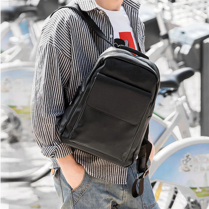 Simple And Fashion Men's Shoulder Bag 2024 Summer New Brand Design Backpack Multi-function Large-capacity Business Computer Bags
