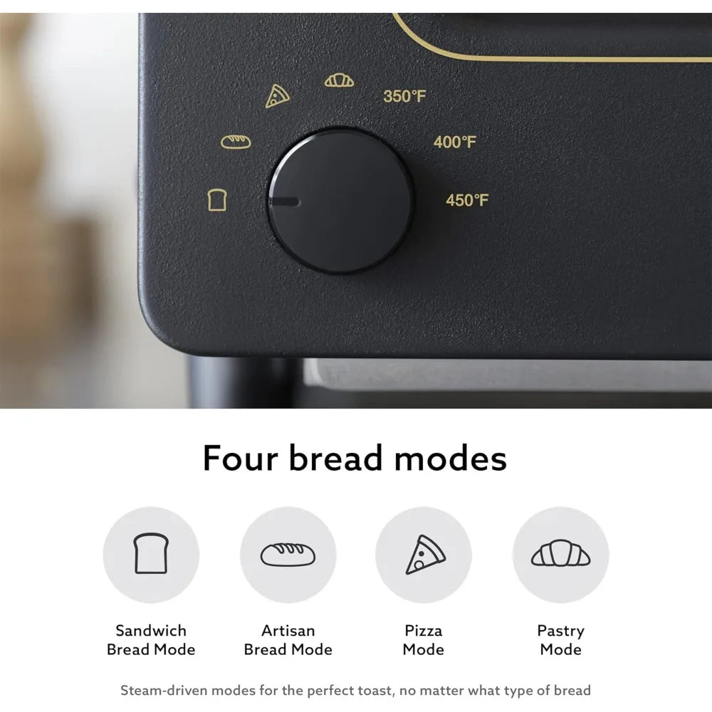 The Toaster | Steam Oven Toaster | 5 Cooking Modes: Sandwich Bread, Artisan Bread, Pizza & Pastry, Oven