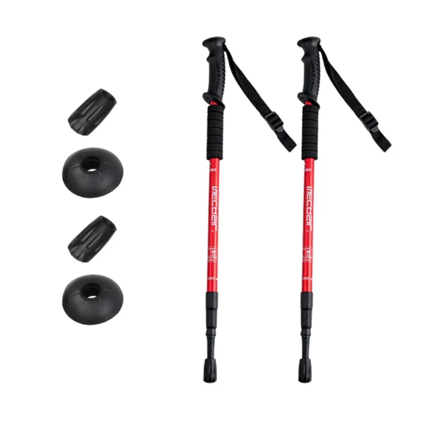 Ultralight Trekking Sticks Aluminium Alloy Adjustable  slip Nordic Walking Poles Adult Hiking Canes Telescopic Alpenstocks