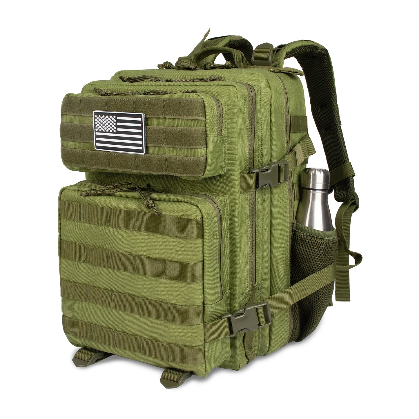 35l Tactical BackPack for Men Highland Assault Big Army Pack 3 Day molle bug out back with Water Cut back outdoor camping hiking