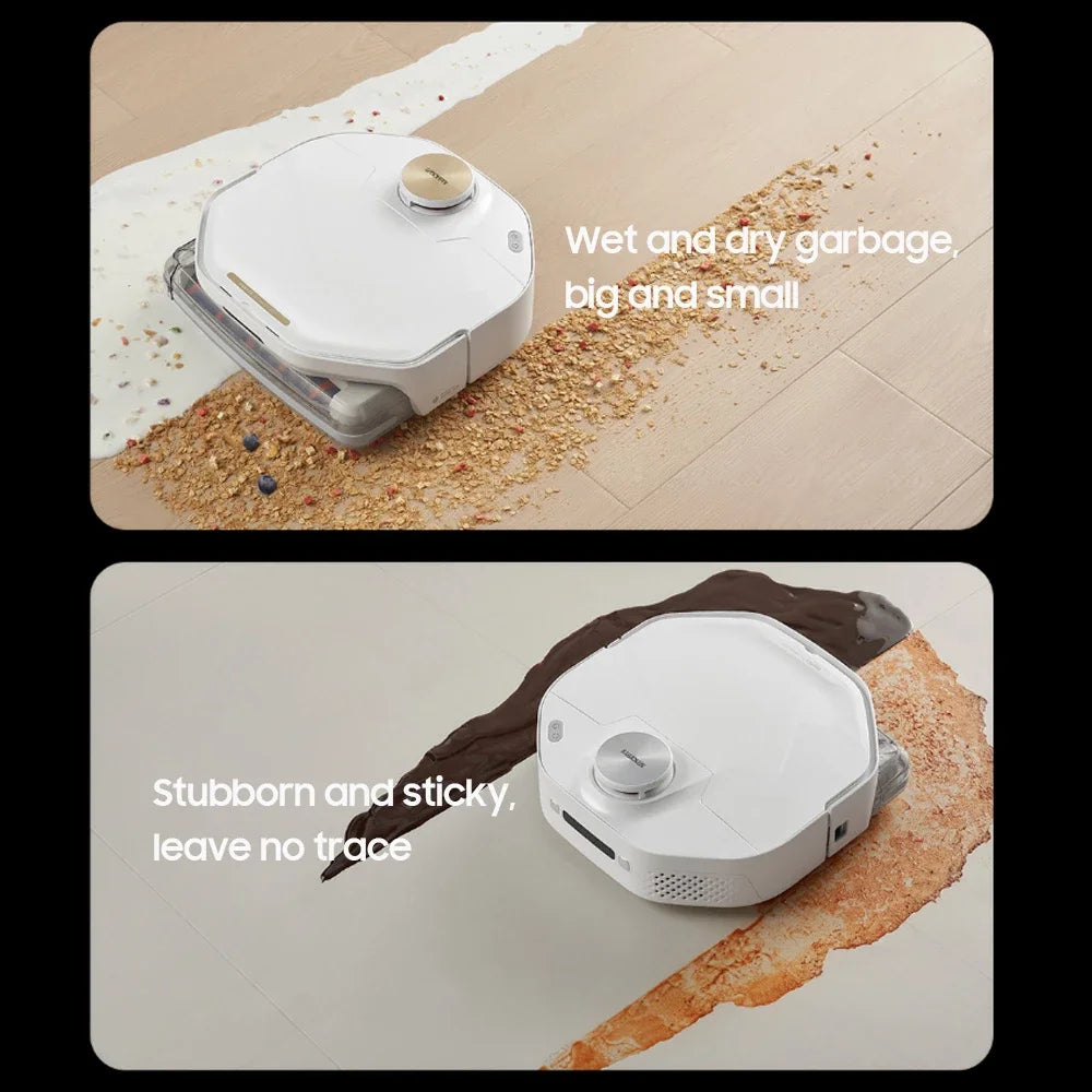 Smartmi Floor Scrubber Vacuum Cleaner Robot Household Appliances Sweeper Automatic Intelligent Dry Wet Cleaning Machine 4000pa