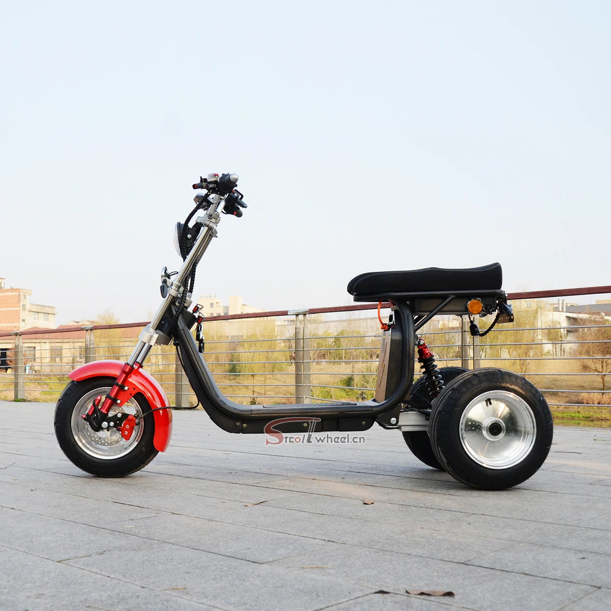 Approved Holland Warehouse citycoco electric tricycles 3 wheel high speed electric tricycle reverse electric motorcycle