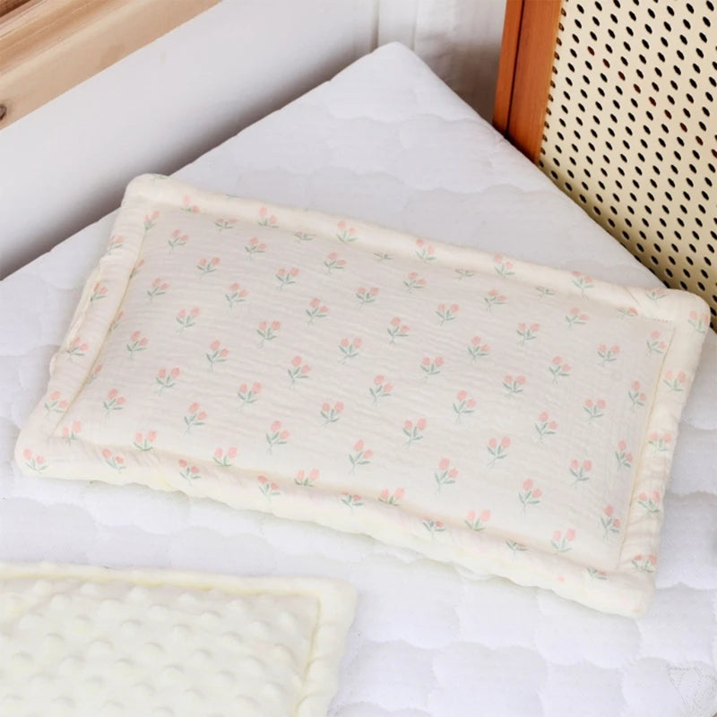 Babies Bedding Pillow Gentle Newborn Infant Pillow Lovely Designed for Newborns Comfort Sleep Pillow