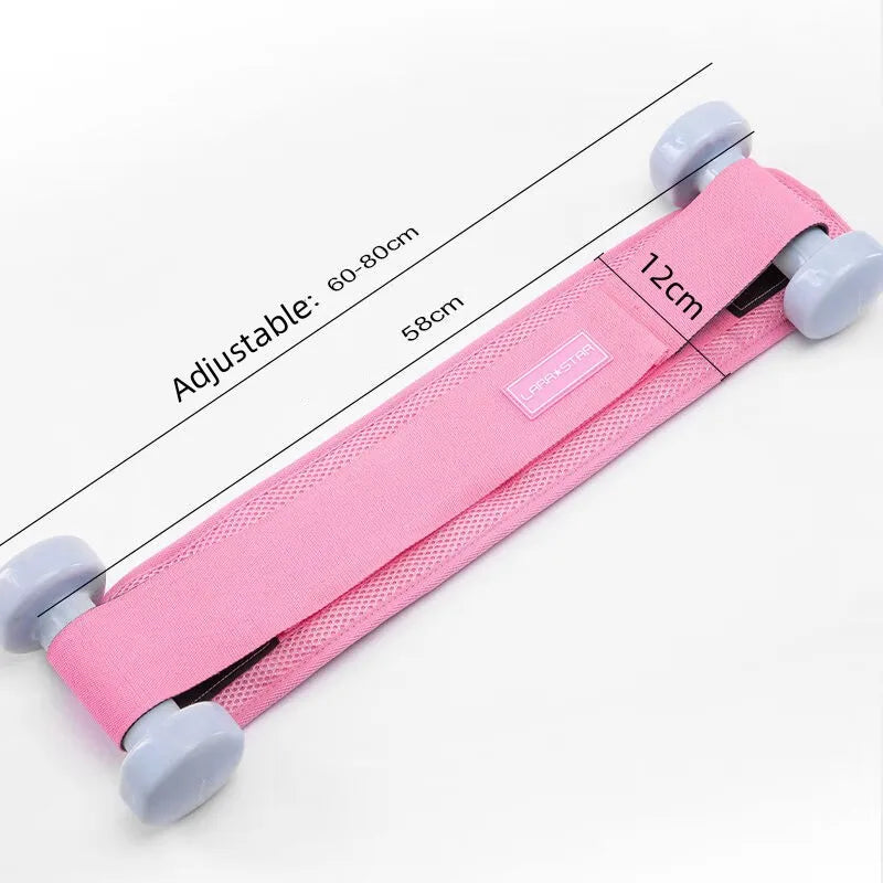 Adjustable Hip Thrust Belt Glute Bridge Pad Kettlebells Booty Belt Hip Thrust Pad for Squats Lunges Reverse Squat Bodybuilding