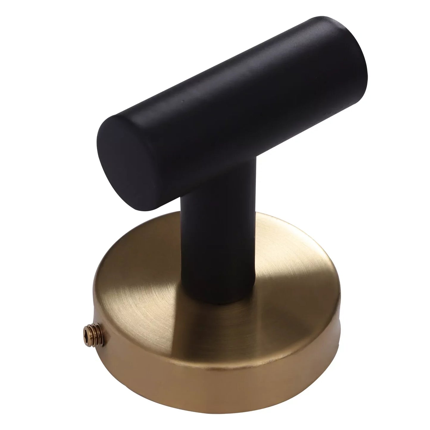 5-Piece Bathroom Bath Hardware Accessories Set Paper Holder Towel Bar Hooks Kit Matte For Home Black+Gold 304 Stainless Steel