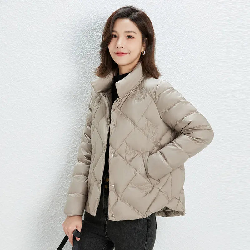 Woman Winter Jacket Ultra Light Down Jacket Female Portable Duck Feather Coat Jackets Lightweight Parkas Women's Wear