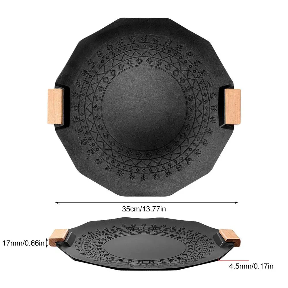 Multi Griddle Pan Grill Press Cookware Stove Top Grill Single Burner Stove Tops For Open Fire Camping