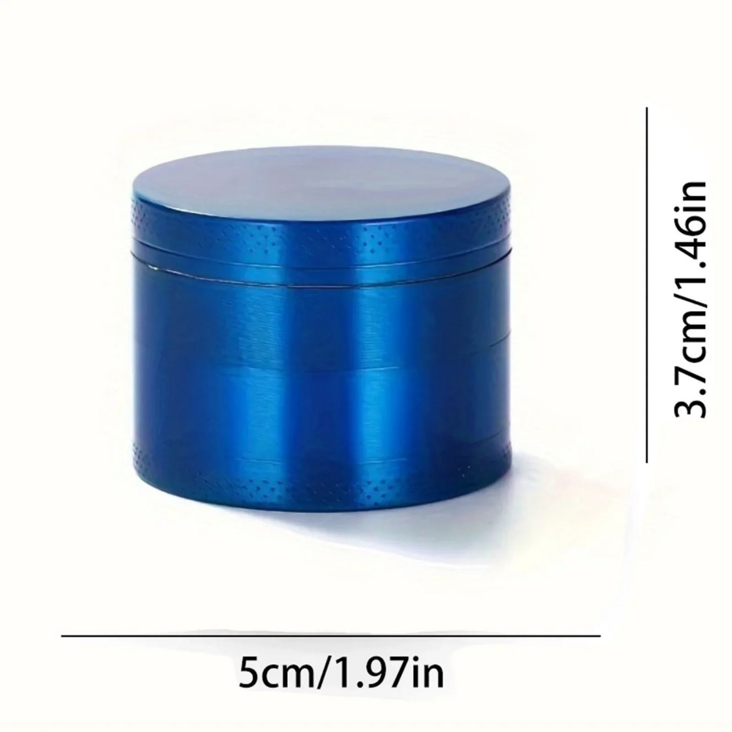 40/50mm Metal Herb Grinder Mill 4-Layers Spice Pepper Crusher Mortar Tobacco Herbal Raw Grinder Smoking Accessories Kitchen Tool