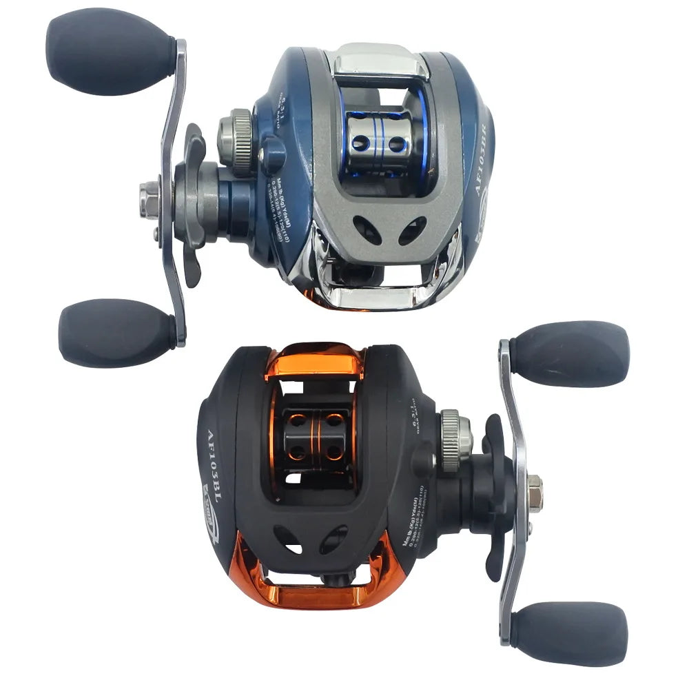 Baitcasting Reel Fishing Reel Max Drag Super Light Weight  Magnetic Brake System Freshwater Fishing Coil Casting Reel