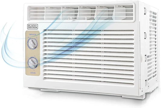 BD05MWT6 Window Air Conditioner 5000 BTU, Cools Up to 150 Square Feet White