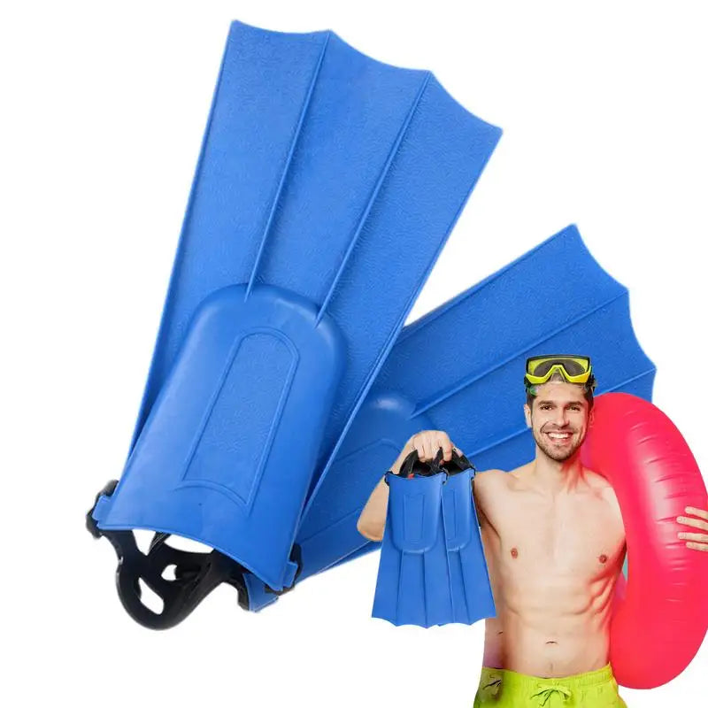 lightweight fins Swim Flippers Diving Frog Shoes Adjustable Ankle Strap Rubber Swim Fins Build Leg Strength diving equipment