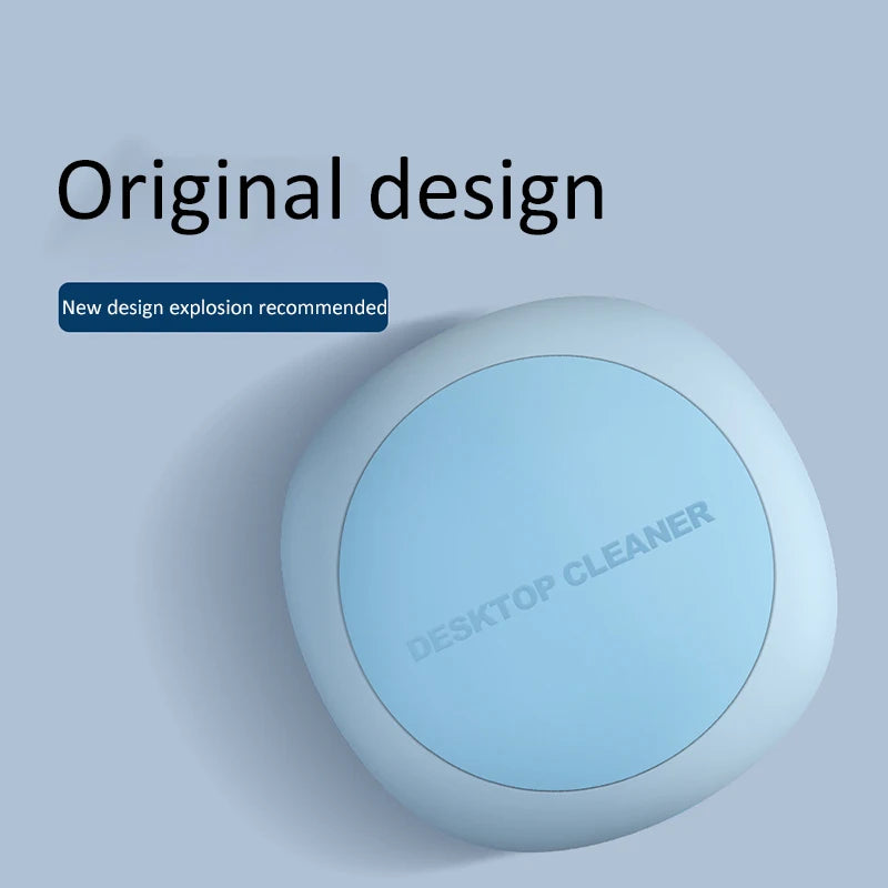 Mini Portable Desktop Vacuum Cleaner Wireless Handheld Table Sweeper Battery Powered Desk Dust Cleaner for Office Home