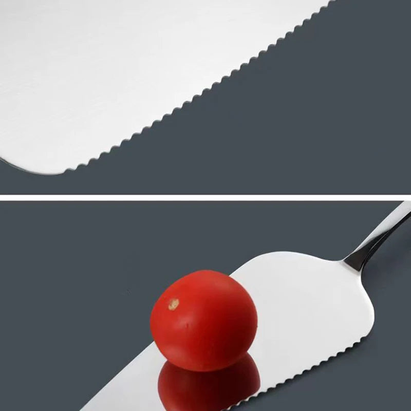 Stainless Steel Triangle Pizza Cutter, Cheese Cutter, Household Kitchen Baking Tools, Butter Knife