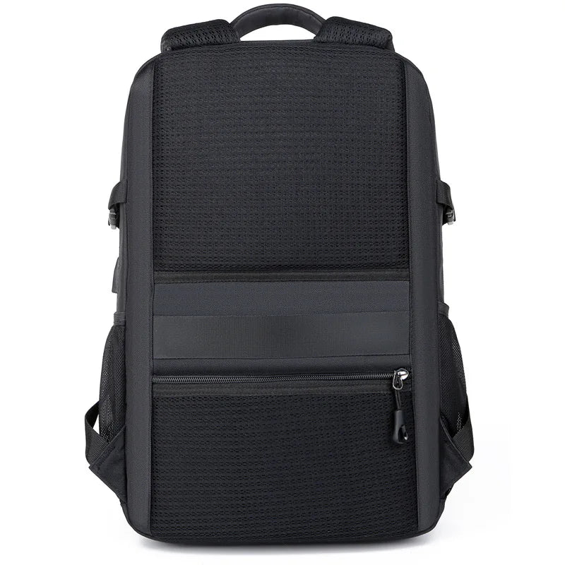Fashionable Nylon Backpack with USB Charging Port and Earphone Hole Waterproof Men's Bag multifunctional Travel laptop Backpacks