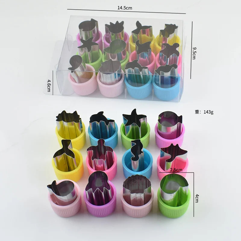 Stainless steel baking cutter cake tool items cookie mold cartoon biscuit bakeware part Marine animal 12 Zodiacs cooking tools