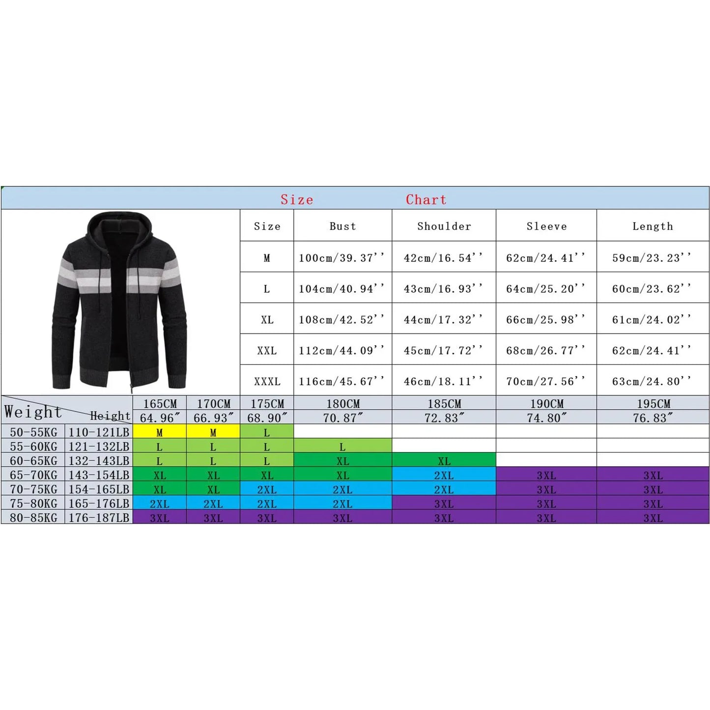 Printing Mens' Sweater Stand Collar Long-Sleeve Sweater Fall Winter Slim Fit Cardigan For Man Pocket Zipper Casual Coats