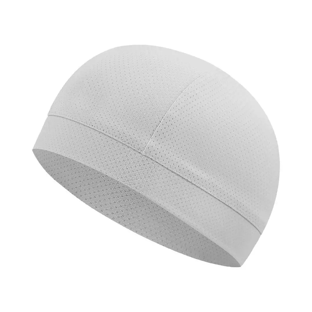 Cooling Skull Caps Breathable Summer Cycling Caps For Men Under Hard Hats Sunscreen Fabric Anti-UV Bicycle Head Scarf Helmet