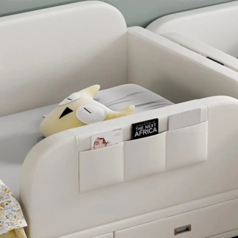 Bedroom Modern Bed Aesthetic Luxury Headboard Children Bed Storage 180x200 Cama De Lujo Para Dormitorio Home Accessories