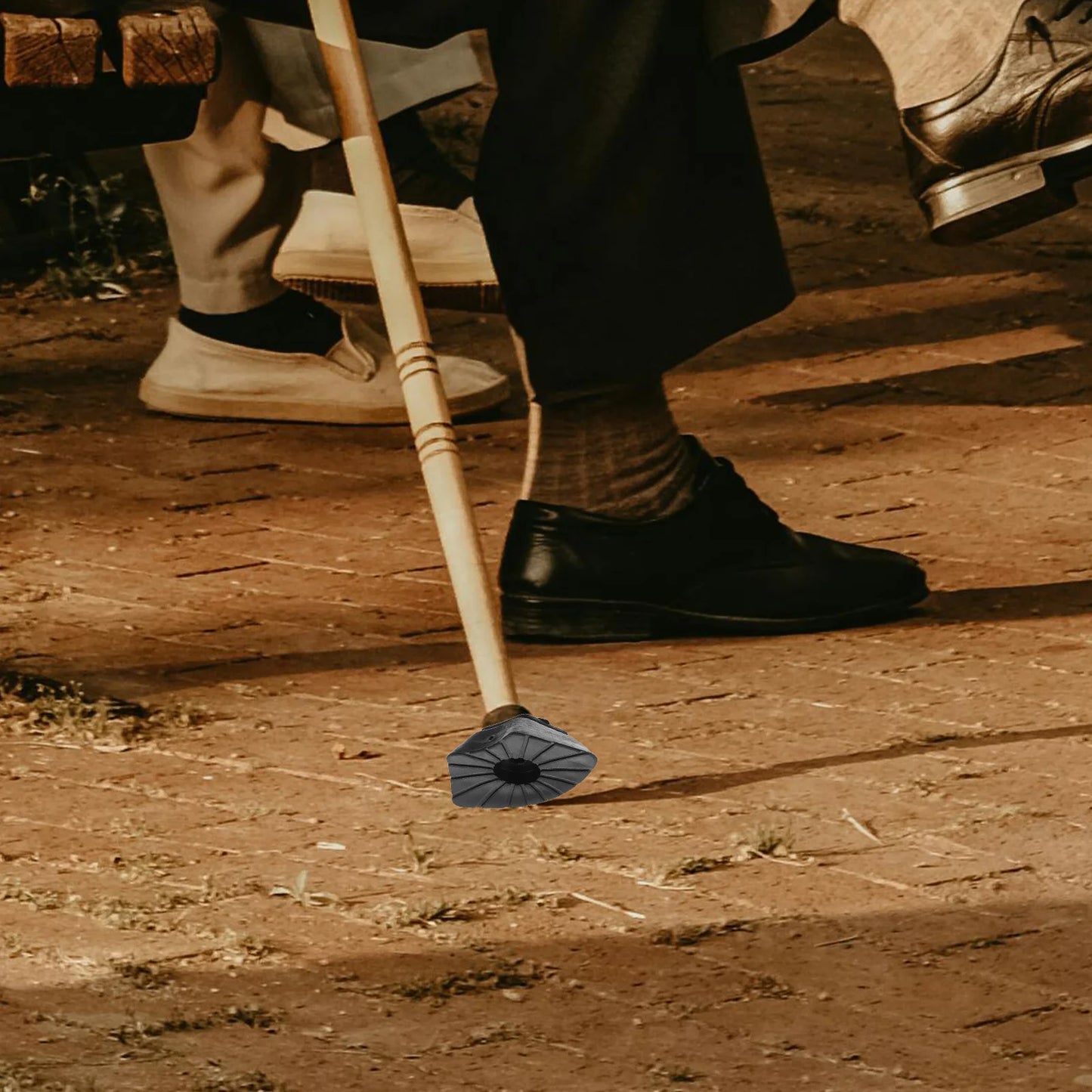 4 Pcs Non-slip Feet Walking Stick Ends Pole Parts Crutch Cane Foot Covers Anti-skid Pad Plastic Trekking Tips Elder