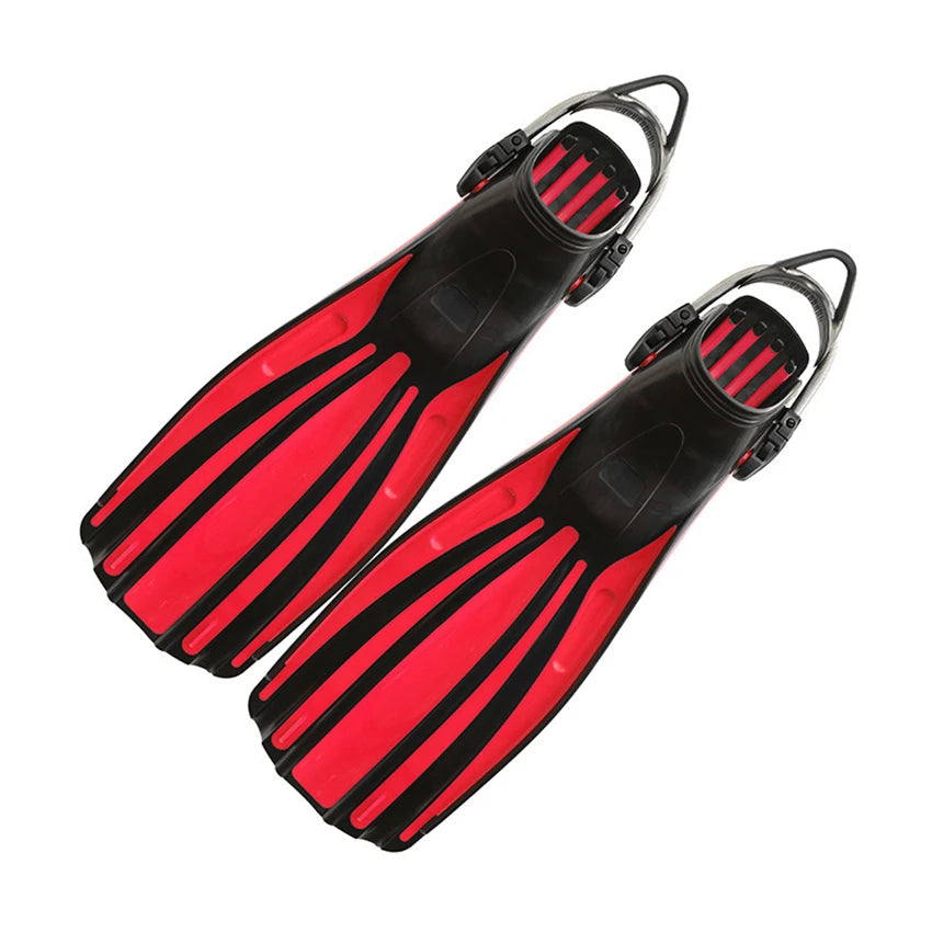 Scuba Diving Stainless Steel Spring Fin Straps Fins Adult Swim Shoes Silicone Long Snorkeling Monofin Dive Flippers Dropship