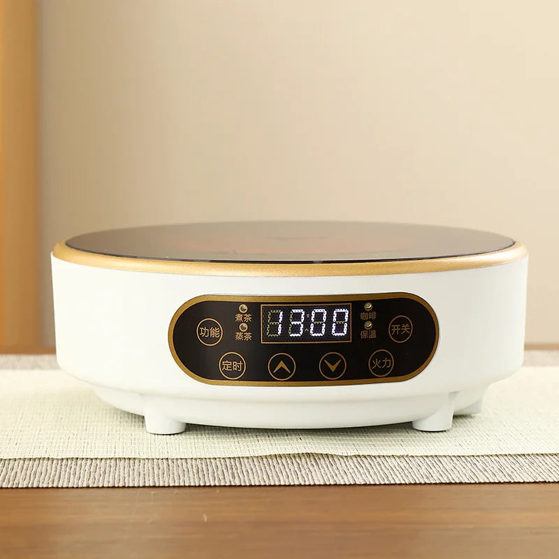 1300W Electric Ceramic Stove Tea Stove Electric Hot Plate Heater Stove 7 Gear Heating Furnace Mini Tea Maker Water Boiler 220V