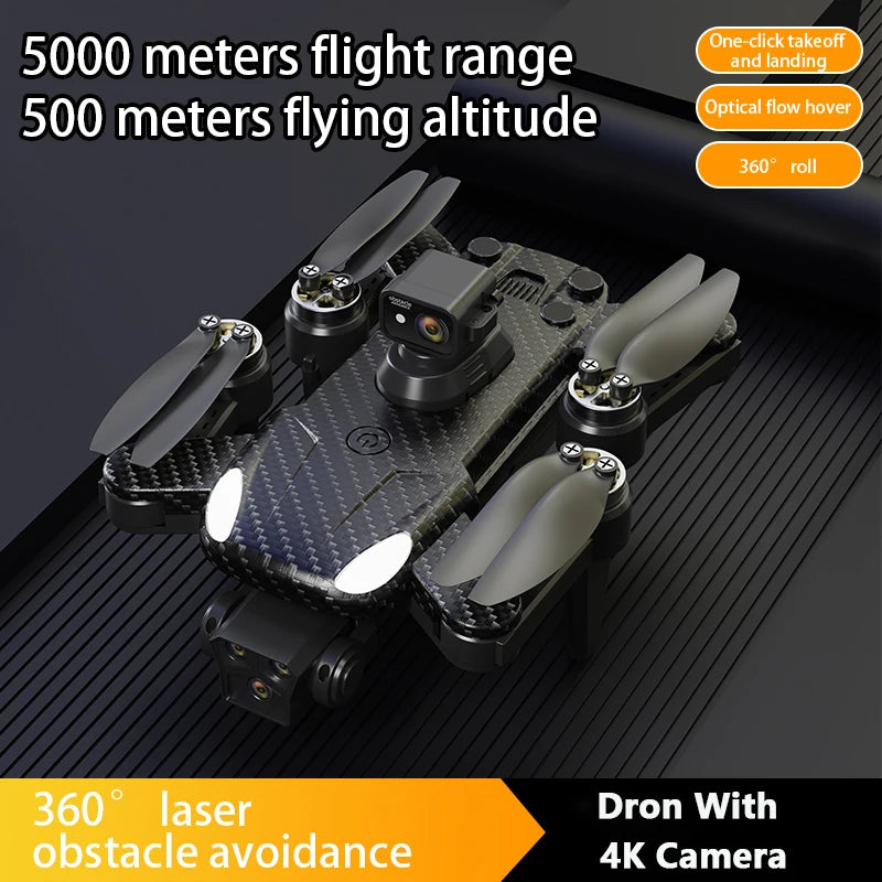 Mini Drone 8K 5G GPS Professional FPV Dron 4K Camera RC Quadcopter Obstacle Avoidance Aerial Aircraft Helicopter Foldable