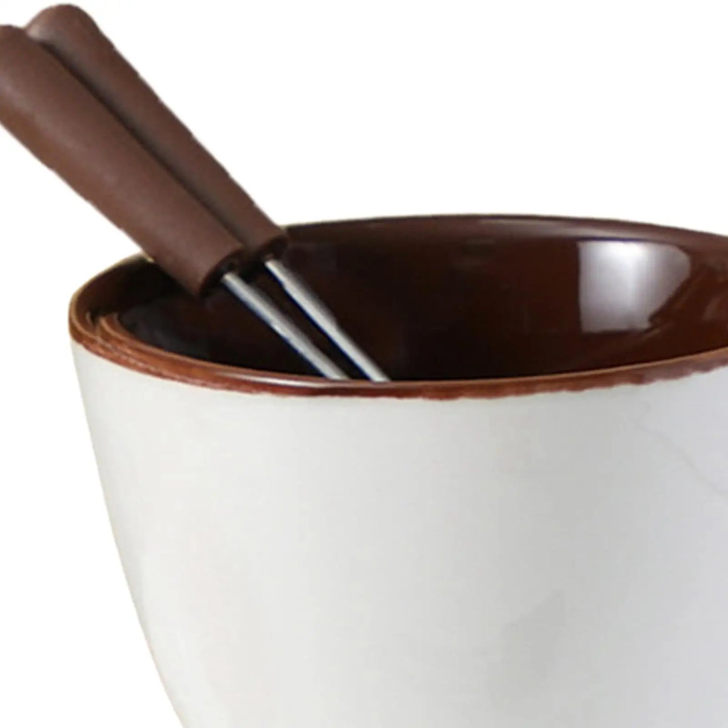 Chocolate Fondue Pot Cooking Cookware Dinner Wedding Dining Caramel 300ml