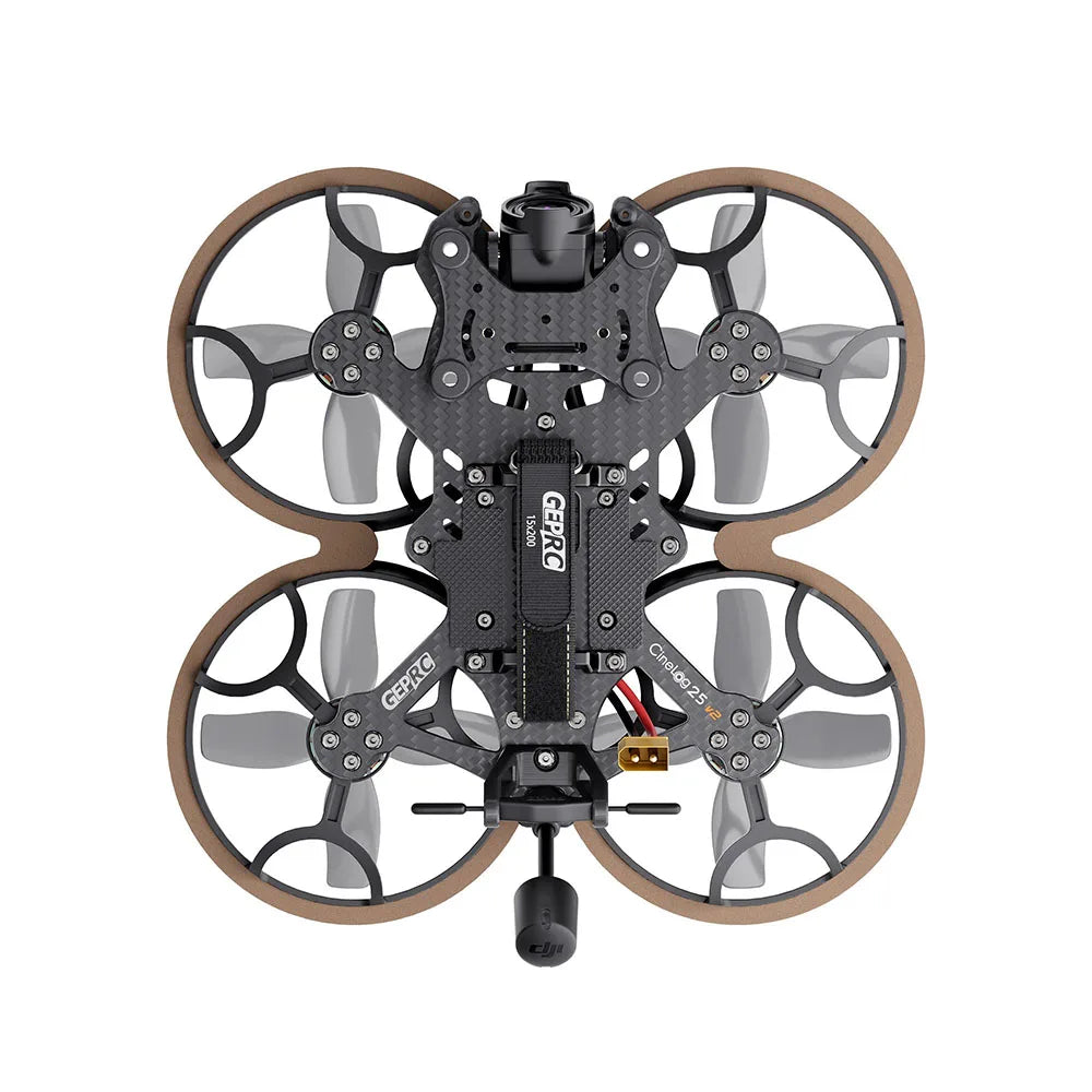 GEPRC Cinelog25 V2 HD O3/Runcam Wasp Quadcopter 2.5Inch Small FPV Drone Weight within 250g with TAKER G4 35A AIO Brushless Motor