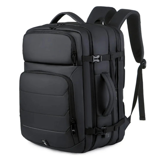 40L Expandable Large Capacity Backpack USB Port 17-Inch Laptop Backpack Men's Multi-Function Waterproof Business Travel Bag New