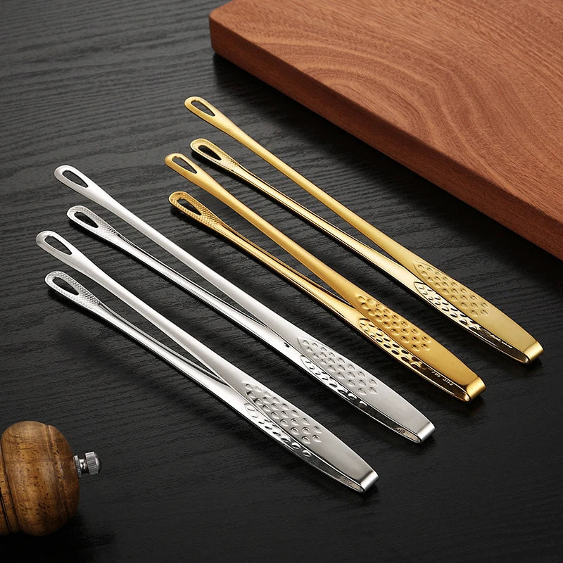Stainless Steel Food Tongs Long Handle Non-Slip Barbecue Tongs Steak Tongs Kitchen Cooking Tools Kitchen Accessories